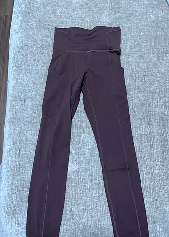 Diğer Lululemon Koyu Kahve Yuksek Bel Spor Tayt