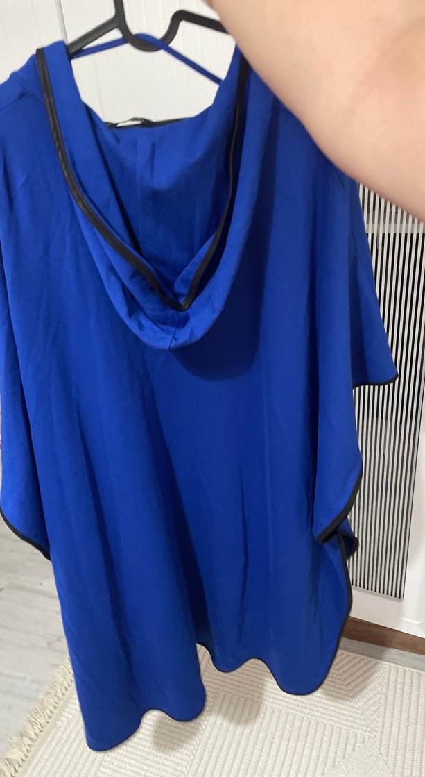 Kadın Mavi Uzun Salaş - Görsel 2