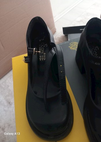 topuklu ayakkabı leofer model - Görsel 2