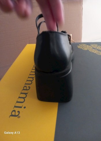 topuklu ayakkabı leofer model - Görsel 3