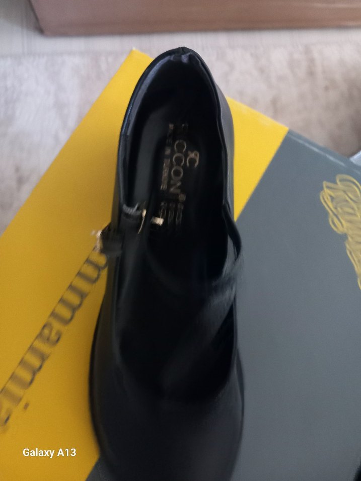 topuklu ayakkabı leofer model - Görsel 5