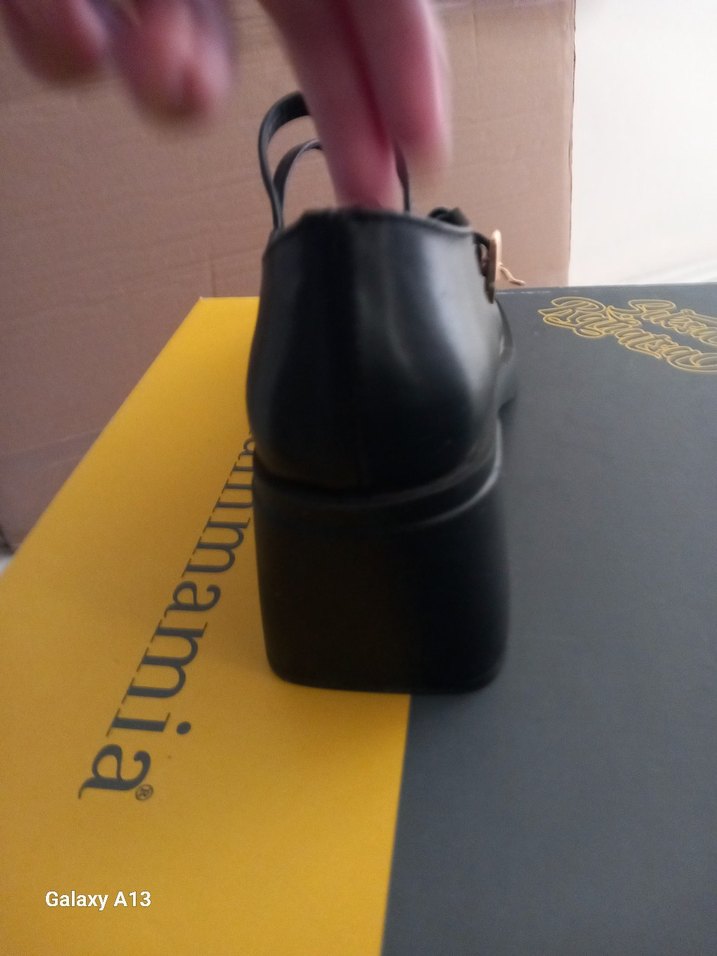 topuklu ayakkabı leofer model - Görsel 3