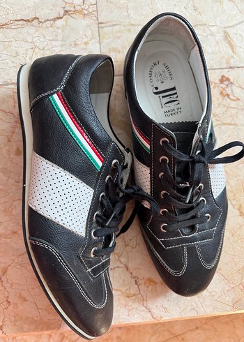 Siyah desenli Erkek Ayakkabı - Görsel 3