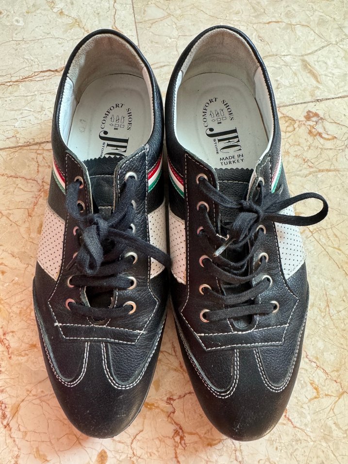 Siyah desenli Erkek Ayakkabı - Görsel 2