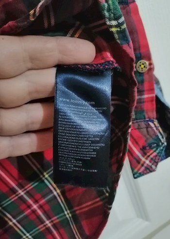 Kadın ekose Uzun Kollu tomy hılfger Gömlek - Görsel 6