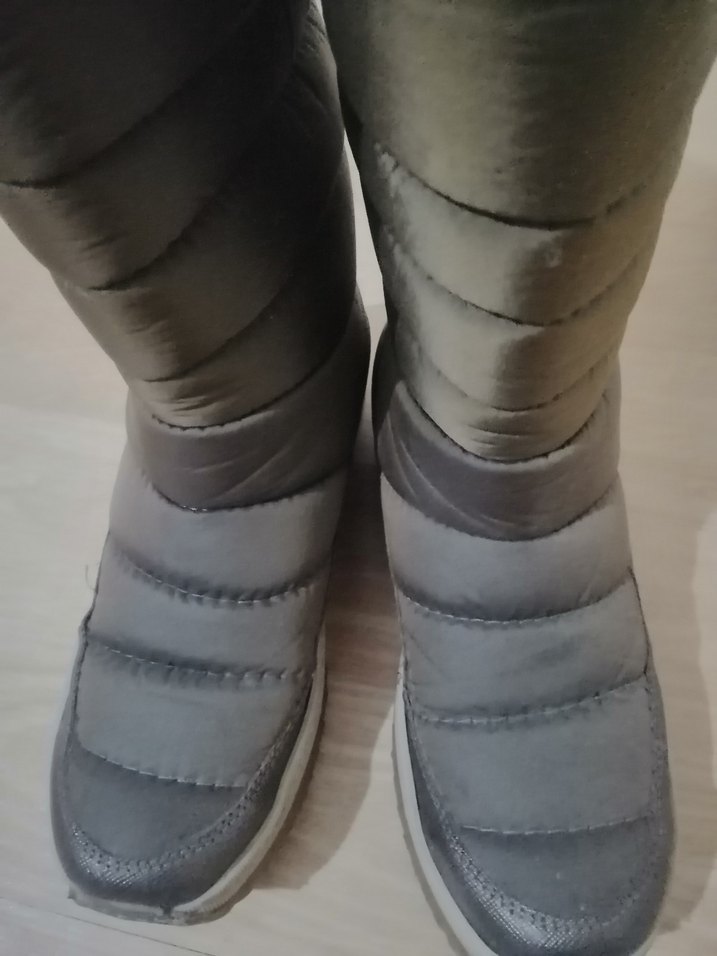 Kürklü Kadın Dolgu Topuk Bot - Görsel 4