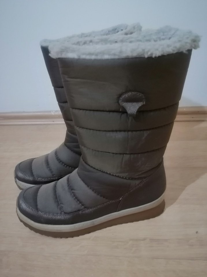 Kürklü Kadın Dolgu Topuk Bot - Görsel 2