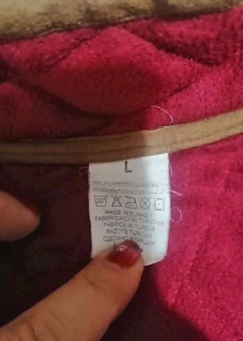 Bordo Parlak Fermuarlı Kadın Yelek - Görsel 3