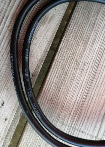 Siyah SCART Kablo - Görsel 3