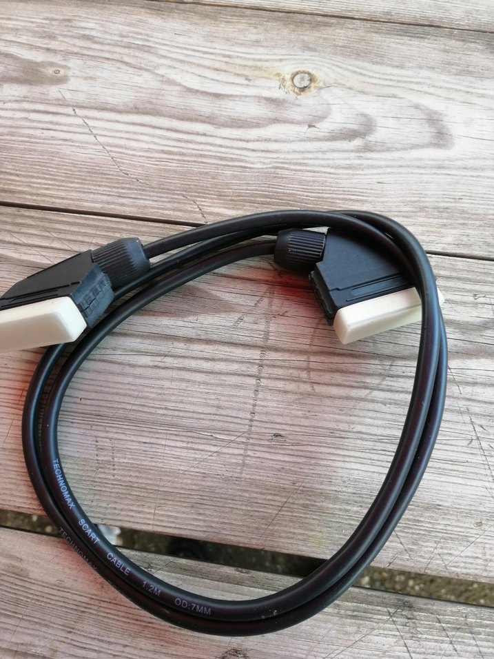 Siyah SCART Kablo - Görsel 5