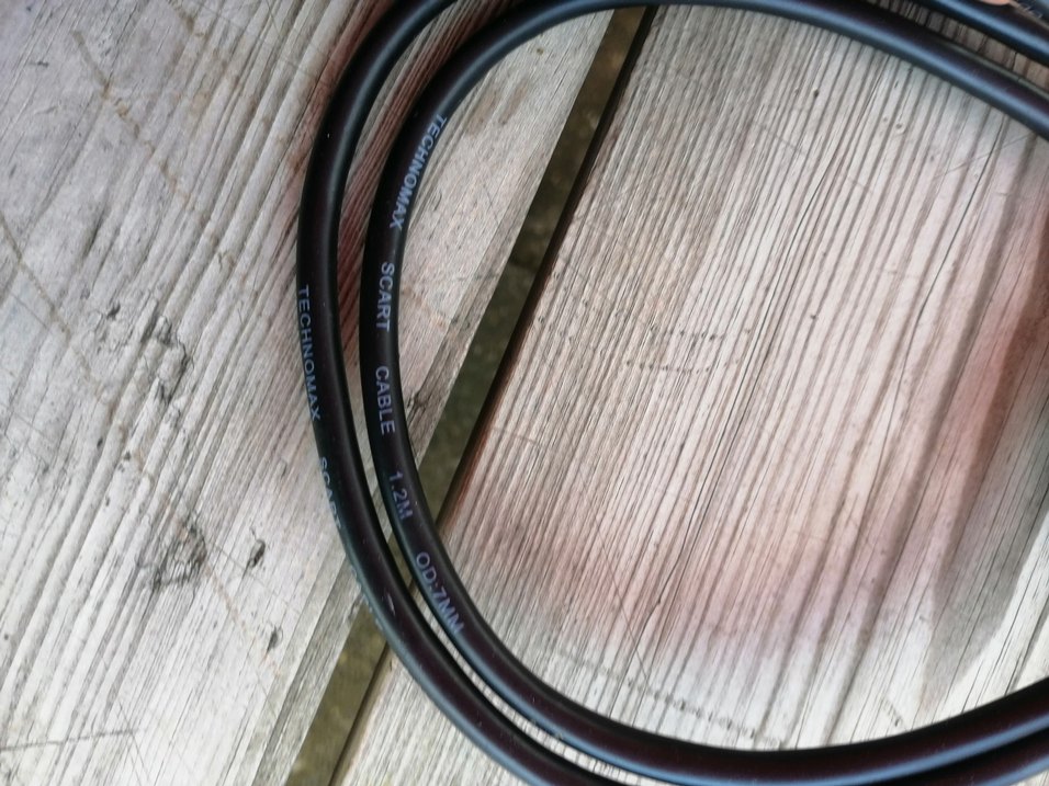 Siyah SCART Kablo - Görsel 3