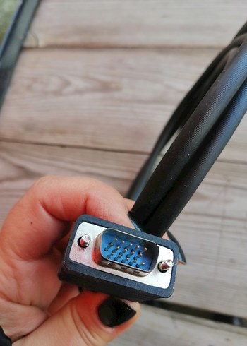 Siyah VGA Kablosu - Görsel 3