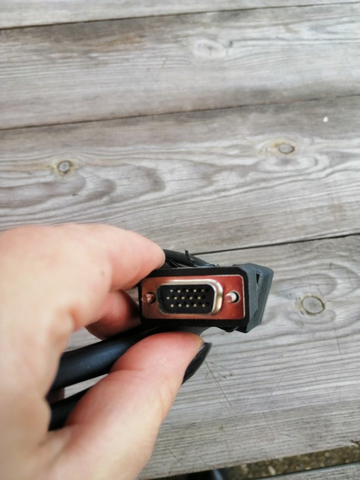 Siyah VGA Kablosu - Görsel 4