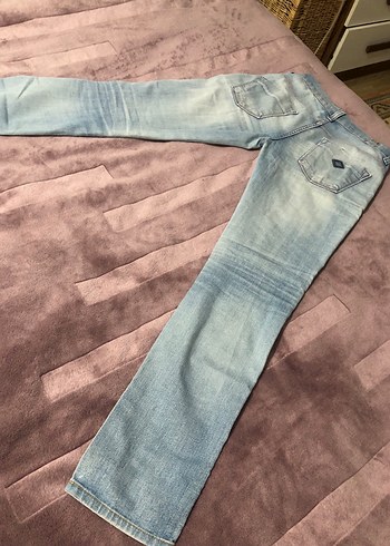 Kadın Slim Fit Midi Kot Pantolon - Görsel 4