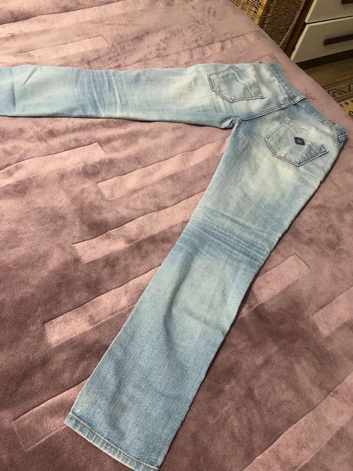 Kadın Slim Fit Midi Kot Pantolon - Görsel 4