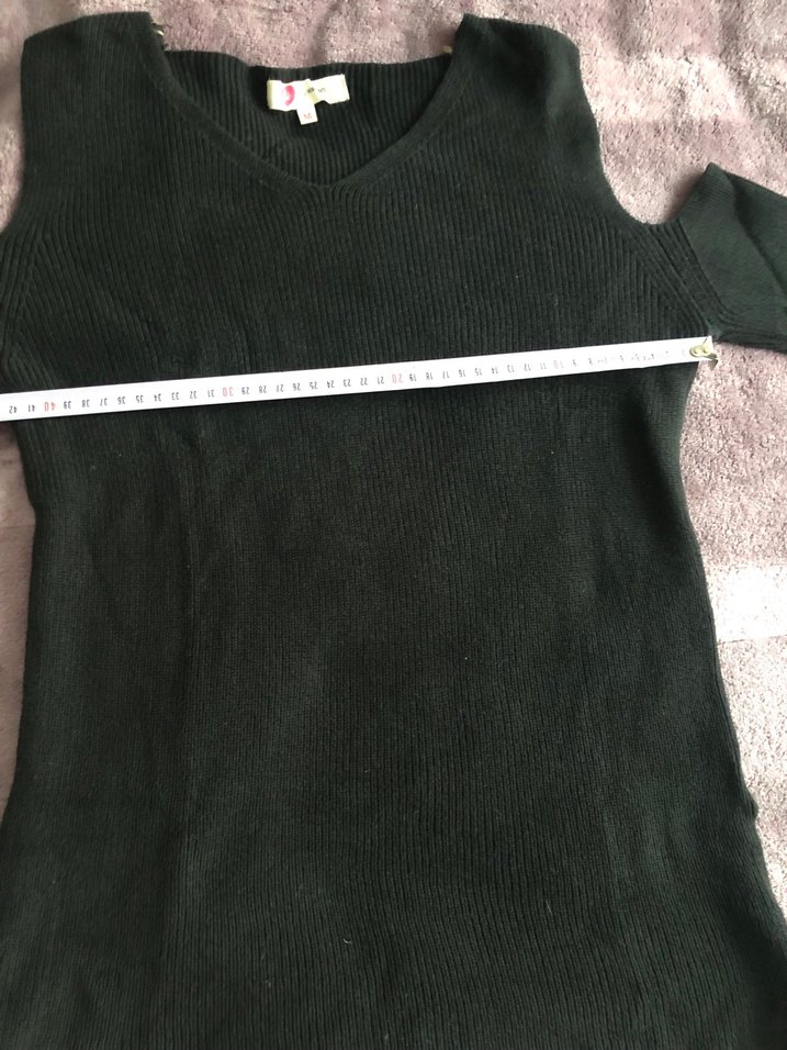 Siyah Balıkçı Yaka Kadın Triko - Görsel 3