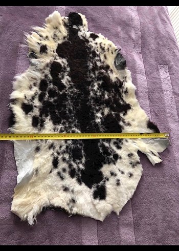 Bohem Tarzda Koyu Kahverengi Tie-Dye Halı - Görsel 2