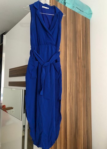 Mavi gece elbisesi - Görsel 3