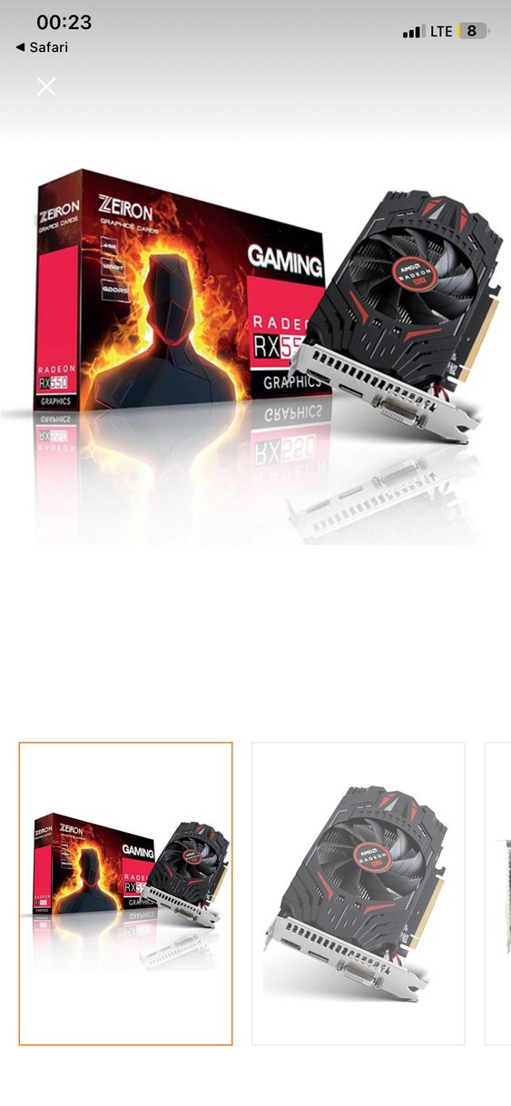 Ekran kartı 4gb rx550 - Görsel 4