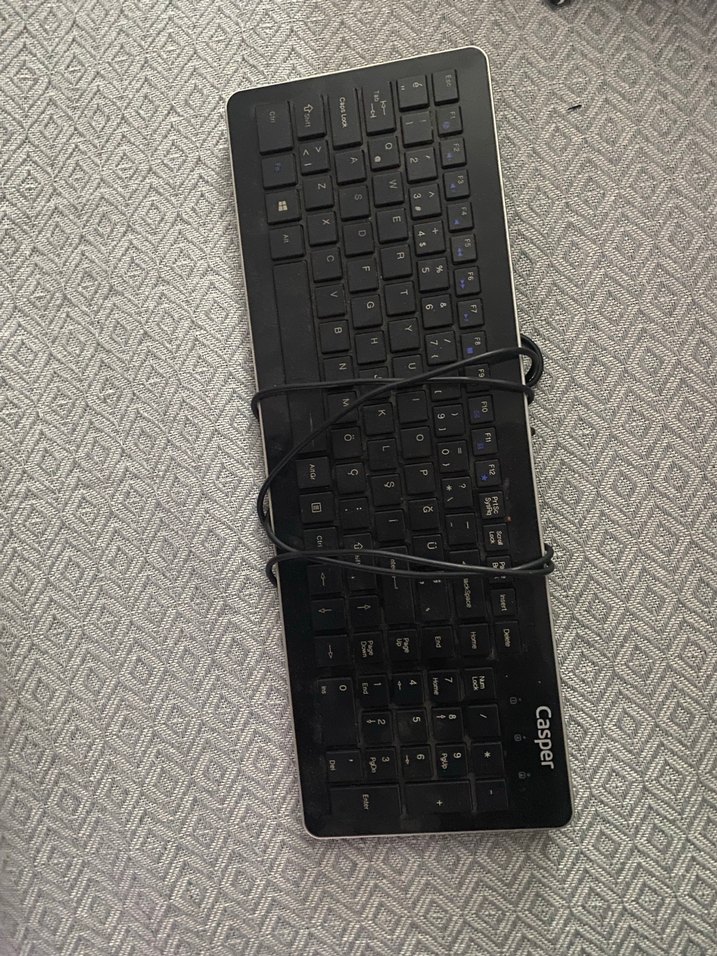 Casper Kablolu Siyah Klavye - Görsel 2