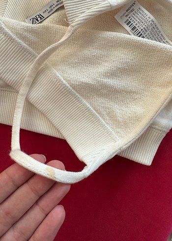 Zara Beyaz Spor Kadın Bralet
