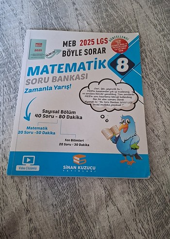 MEB 2025 LGS Matematik Soru Bankası 8. Sınıf