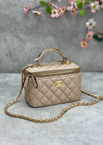Beden çeşitli Renk 1. Kalite Chanel Siyah Deri Zincir Detaylı Kadın Çanta