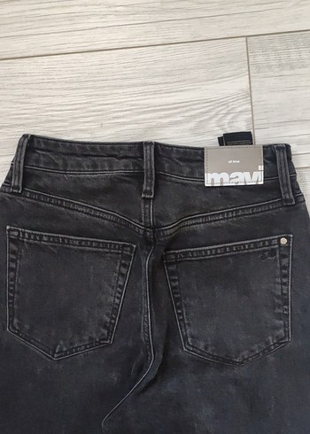s Beden siyah Renk Siyah Regular Fit Kadın Denim Pantolon atrasit