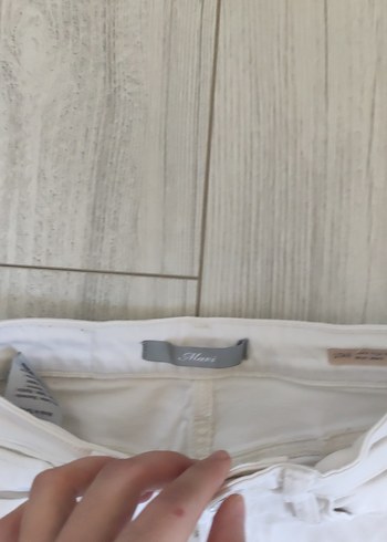 Mavi Jeans Beyaz Regular Fit Kadın Kot Pantolon
