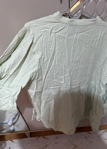 LC Waikiki Keten gömlek uçuk yeşil renk