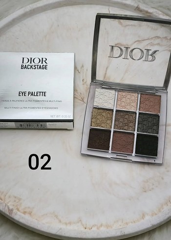 Dior Backstage Göz Farı Paleti 02 Bej Tonları