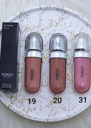 Beden Kiko 3D Hydra Pembe Renk Lipgloss