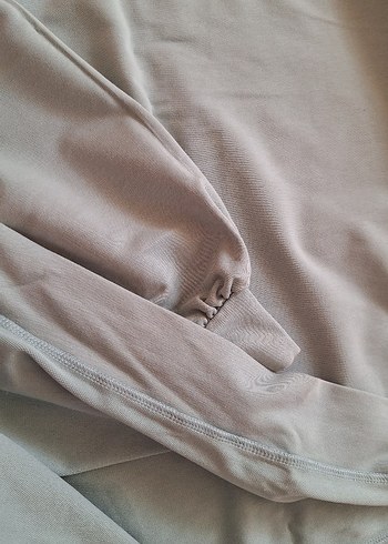 diğer Beden gri Renk Mint Yeşili Kadın Sweatshirt Uzun Kollu Rahat Kesim