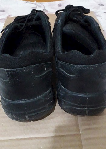 Erkek Siyah Gotik Ayakkabı Bağcıkları - Görsel 2