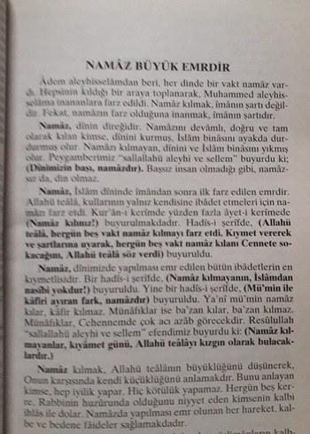Namaz Kitabı - Hüseyin Hilmi Işık - Görsel 2