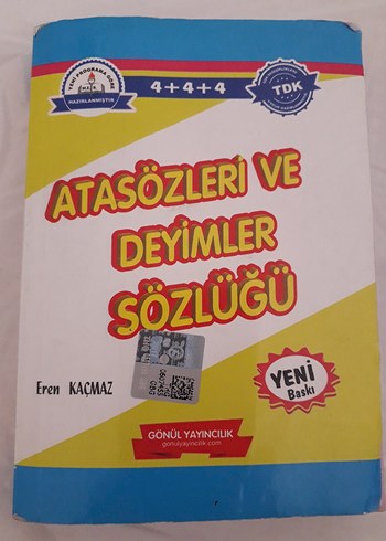 Atasözleri ve Deyimler Sözlüğü - Eren Kaçmaz