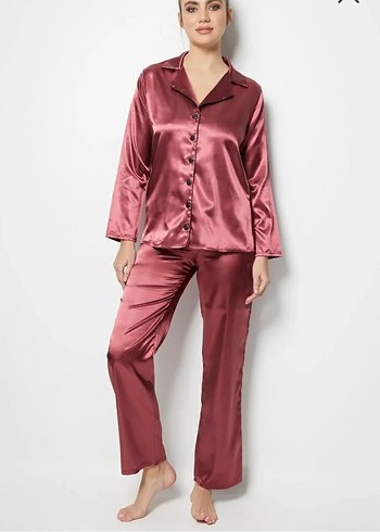 Miorre Saten Pijama Takım