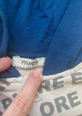 Orijinal panço marka  Baskılı Kapüşonlu Erkek Sweatshirt - Görsel 2