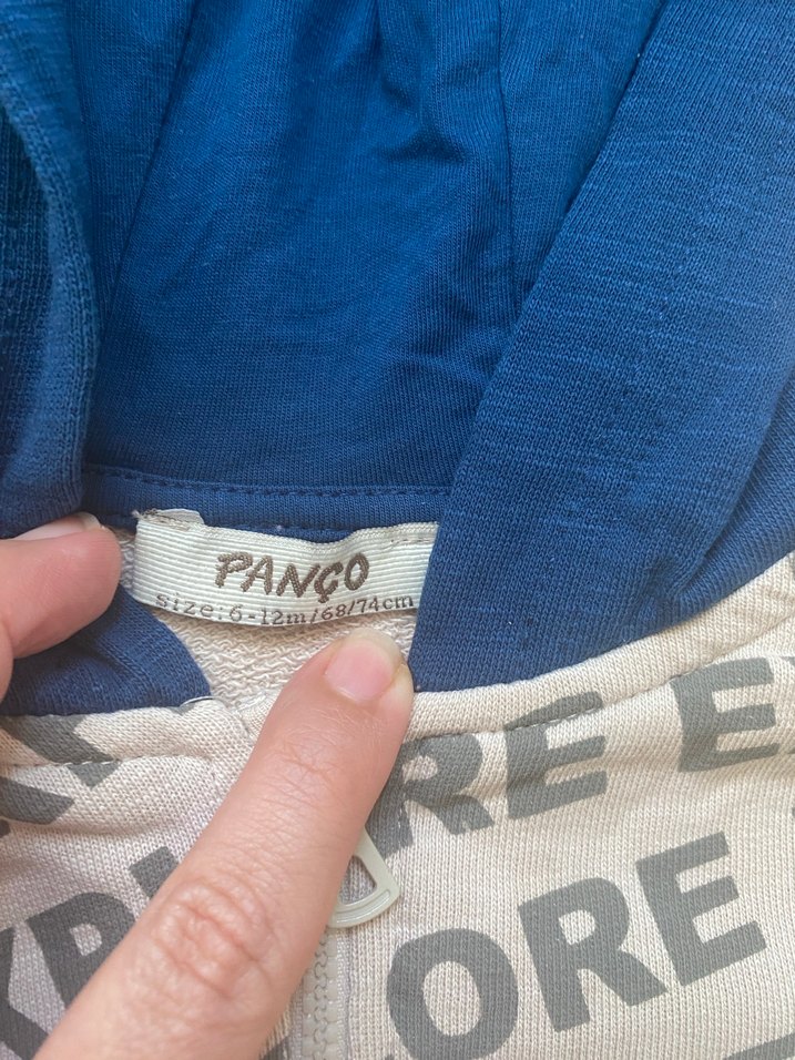 Orijinal panço marka  Baskılı Kapüşonlu Erkek Sweatshirt - Görsel 2