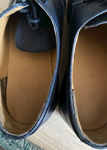 Siyah Deri Klasik Erkek Ayakkabı DS Damat marka - Görsel 3