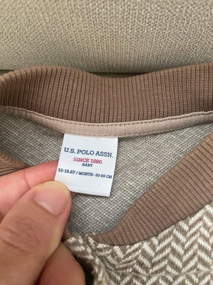 U.S Polo orijinal  Triko Erkek Bebek Takımı - Görsel 3