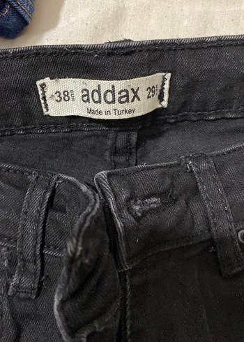 Kadın Gri Kemerli Dar Kesim Kot Pantolon - Görsel 2