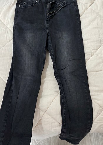 Gri Denim Kadın Jean - Görsel 2