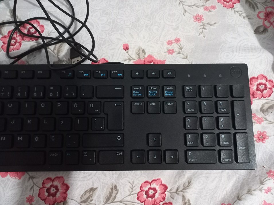 Kablolu Siyah Standart Klavye - Görsel 3