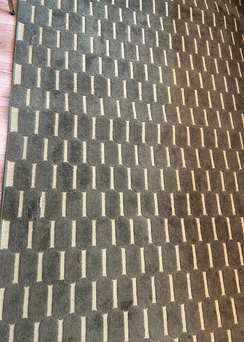 Ikea Gri Modern Desenli Halı