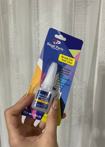 Bej Royal Paris Takma Tırnak Seti ve Fırçalı Yapıştırıcı - Görsel 5