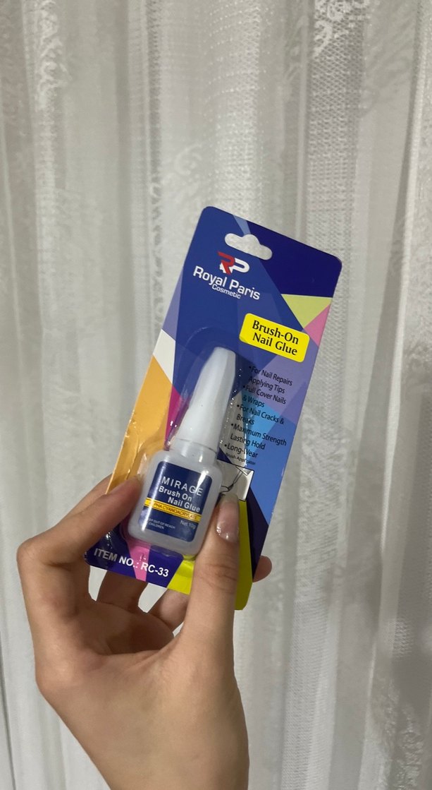 Bej Royal Paris Takma Tırnak Seti ve Fırçalı Yapıştırıcı - Görsel 5