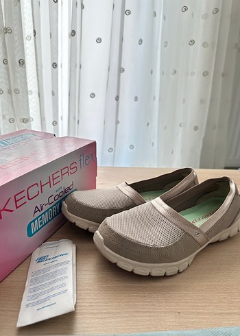 Skechers Bej Babet Günlük Ayakkabı - Görsel 5