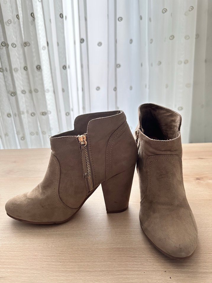 Bershka Marka Süet Kovboy Bot - Görsel 4