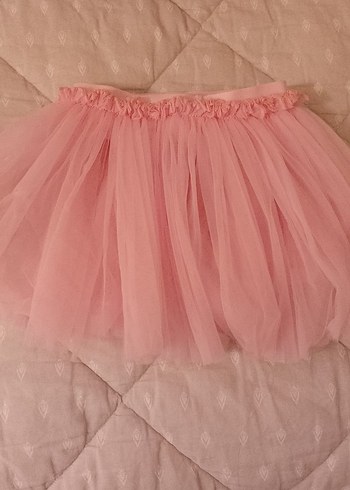 Kız Çocuk Pembe Fırfırlı tütü Etek